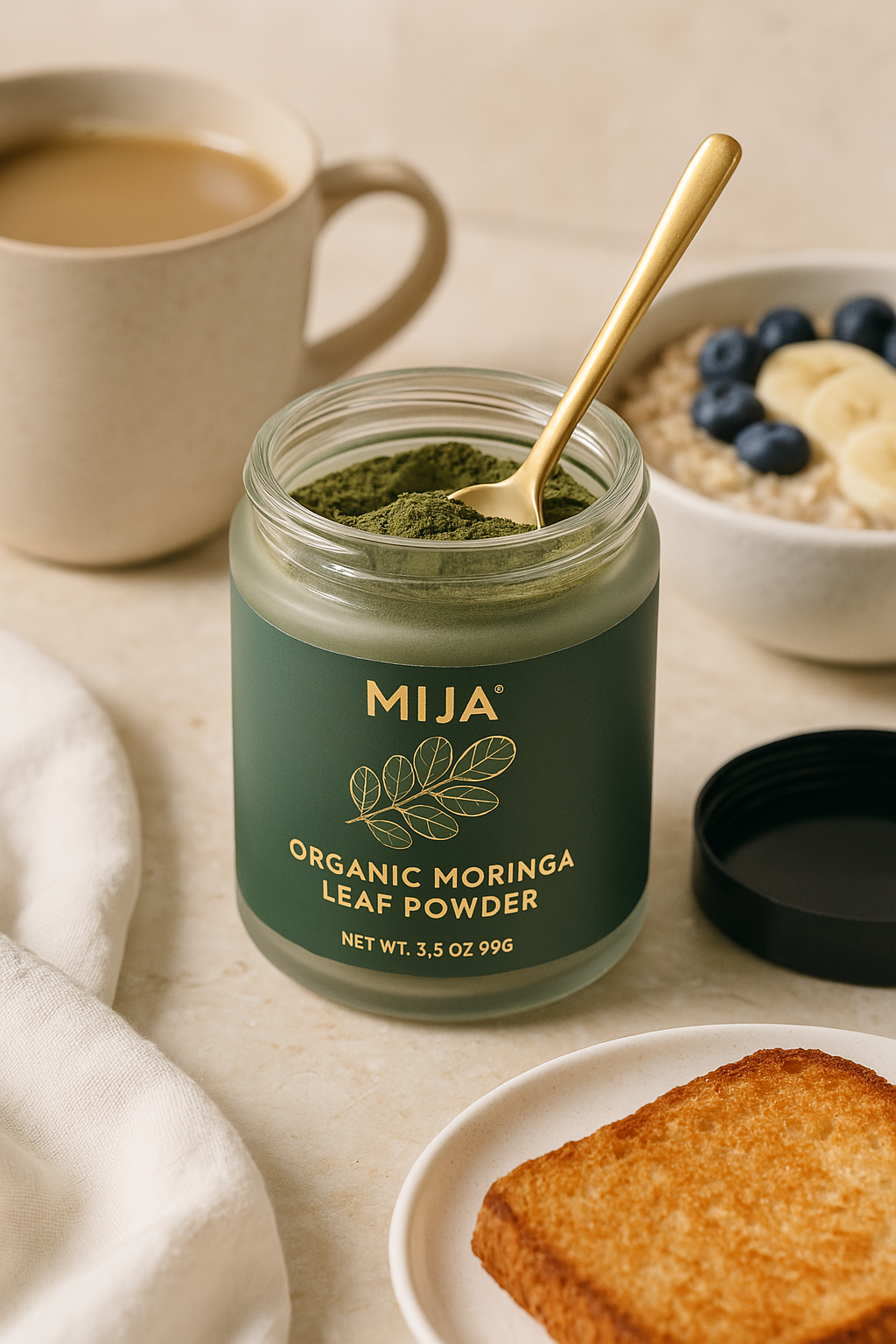 Organic Moringa Leaf Powder