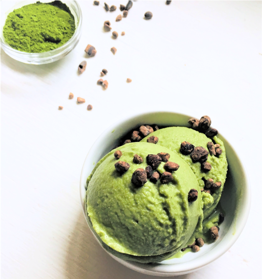 Superstar Recipe: Matcha Vegan Ice Cream