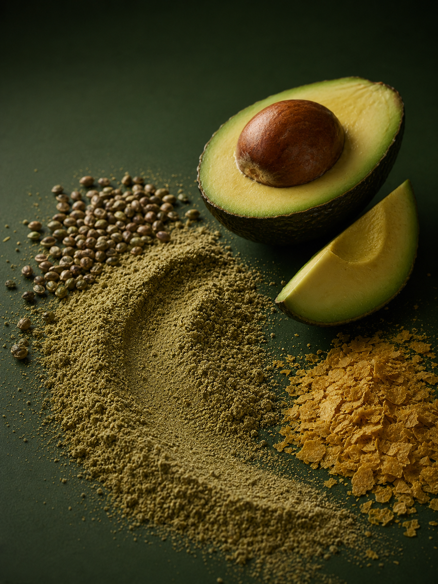 Hemp + Avocado + Nutritional Yeast