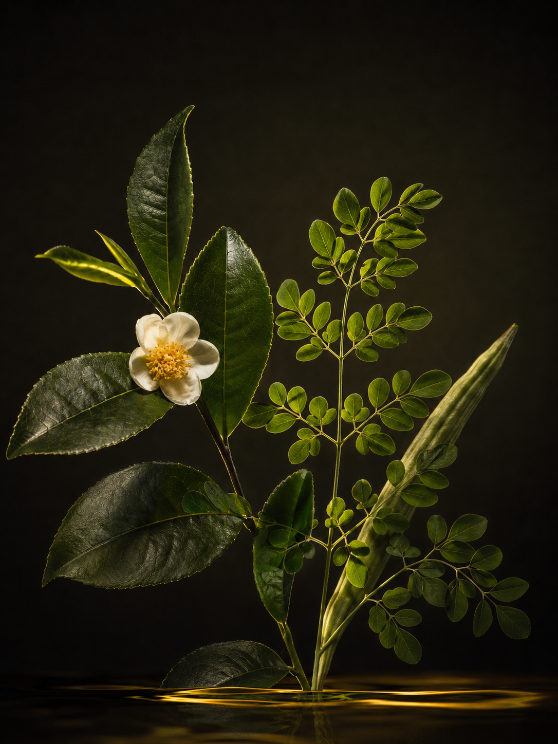 Green Tea + Moringa Seed Oils